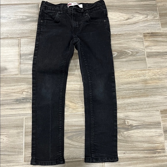 Levi's Charcoal Black Jeans - Picture 1 of 5